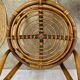 Chaise en rotin vintage