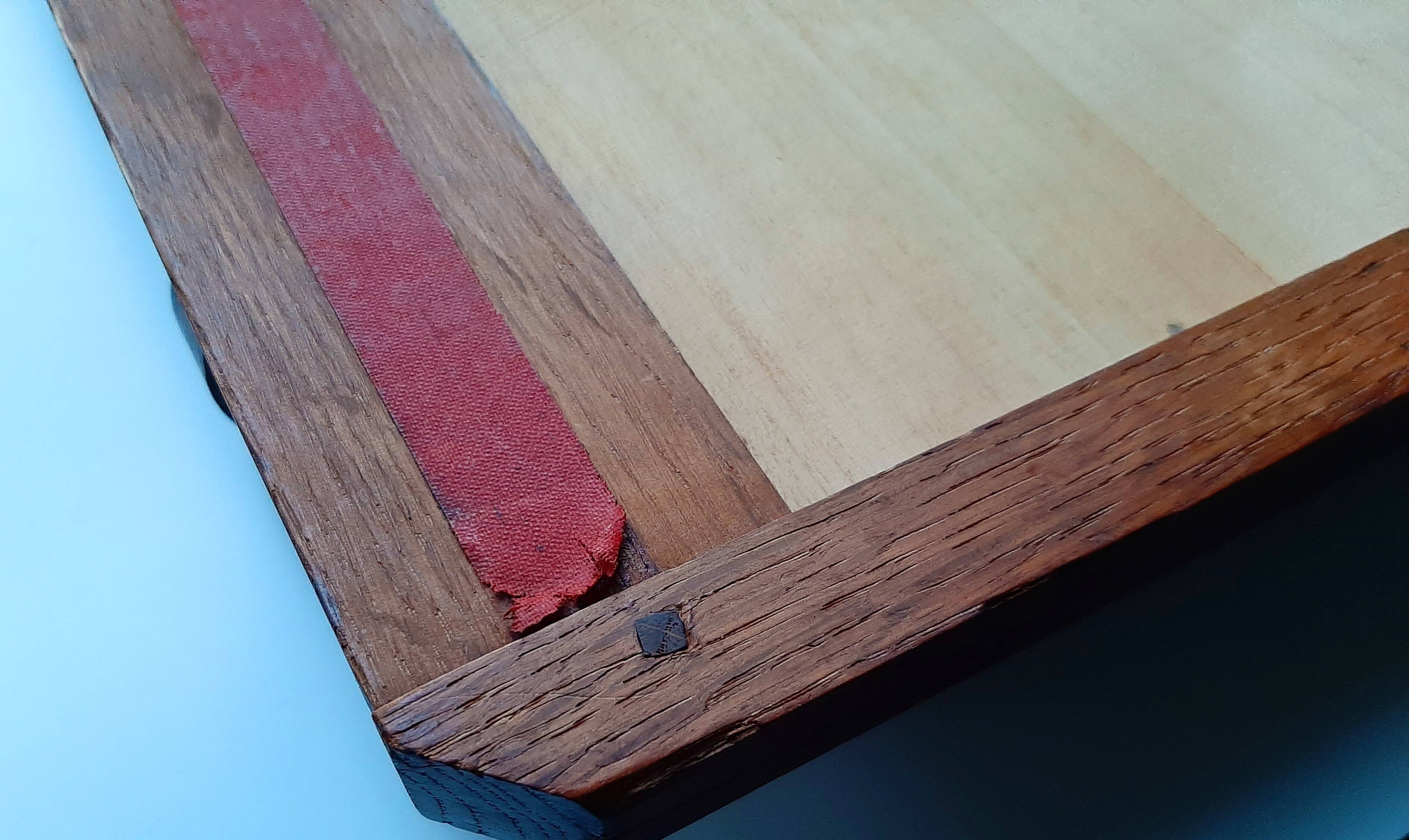 Brutalist wooden tray