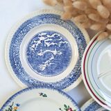 Flat plates Gien, Sarreguemines, Digoin