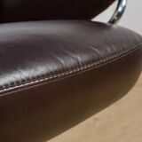 Ergonomic Lounge Chair with Ottoman Model from Ekornes Stressless, 2000s, Set of 2