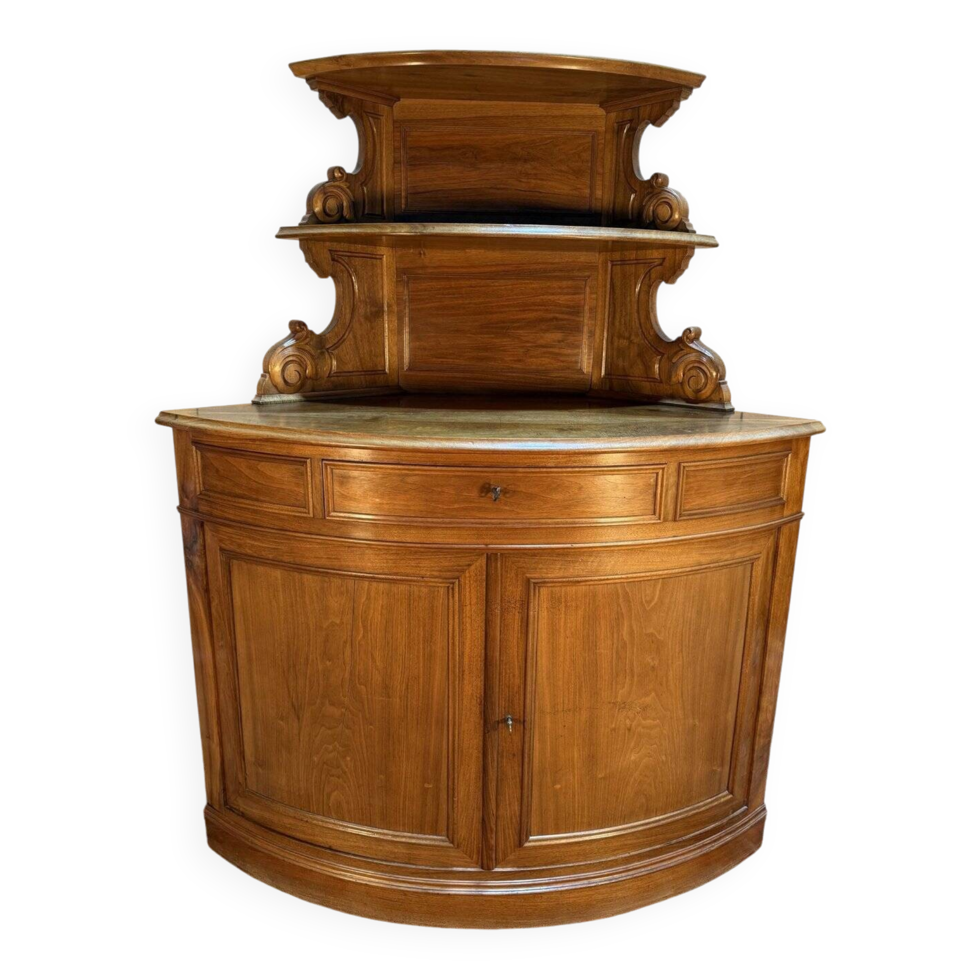 Louis Philippe corner cabinet