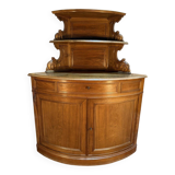 Louis Philippe corner cabinet