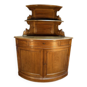 Louis Philippe corner cabinet