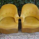 Pair of armchairs