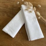 Set of 2 old napkins