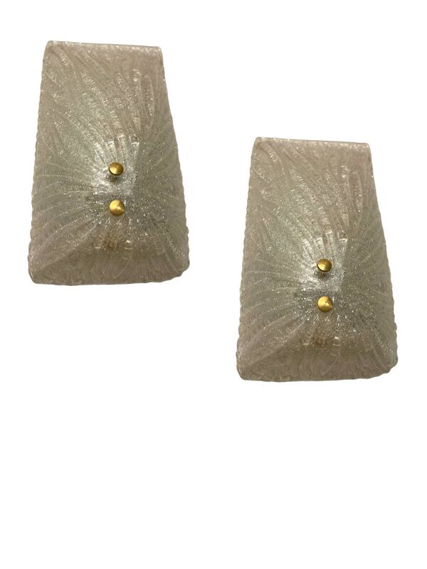 Acheter Appliques en Verre de Murano Set de 2 Années 1970 Bon état - 440,00 € Appliques en Verre de Murano Set de 2 Années 1970 Bon état - reconditionné disponible sur Selency