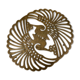 Dessous de plat en laiton