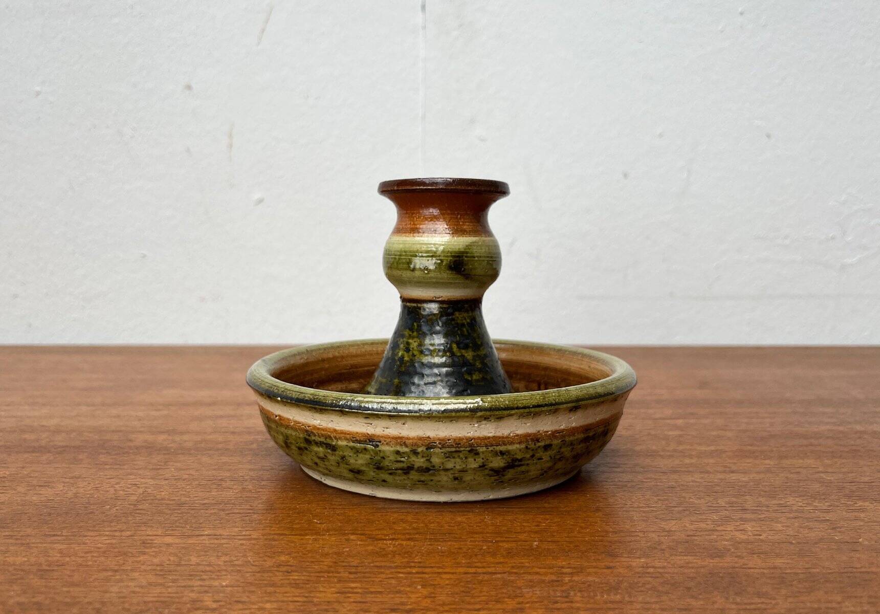 Mid-century German studio candlestick, 1960s