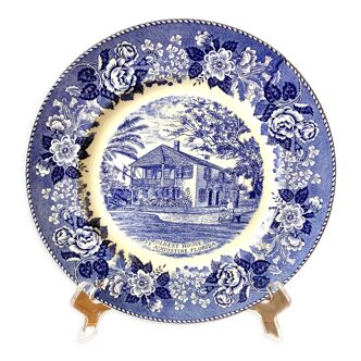 Old English Staffordshire plate
