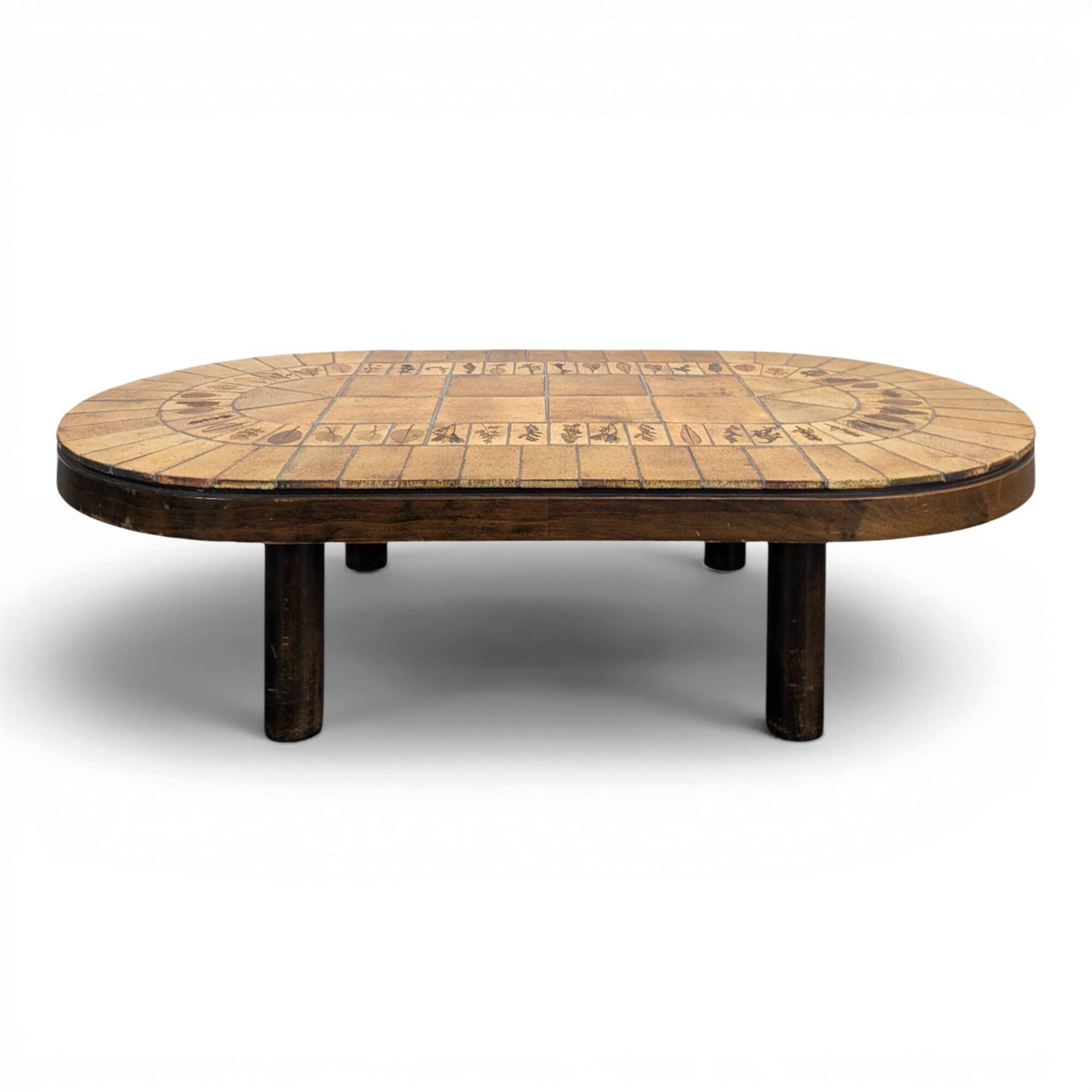 Table basse modèle Herbier de Roger Capron