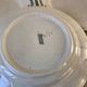 Lot of 5 flat plates in Terre de Fer Longchamp model Belleville, late 19th century
