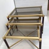 Brass nesting tables from the 60s/70s