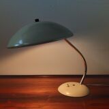 Brass and metal-laying lamp