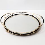Vintage mirror tray 1950