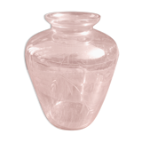 Bohemian glass vase years 40