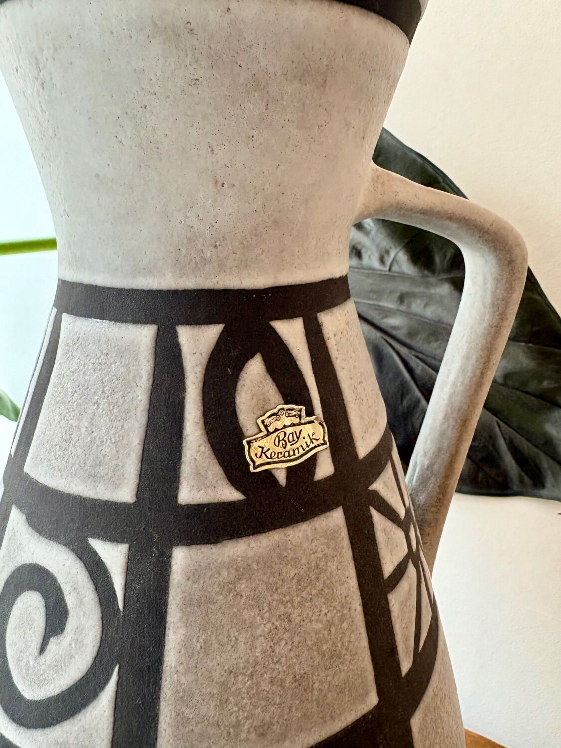 Large vase / jug bay ceramics - west germany