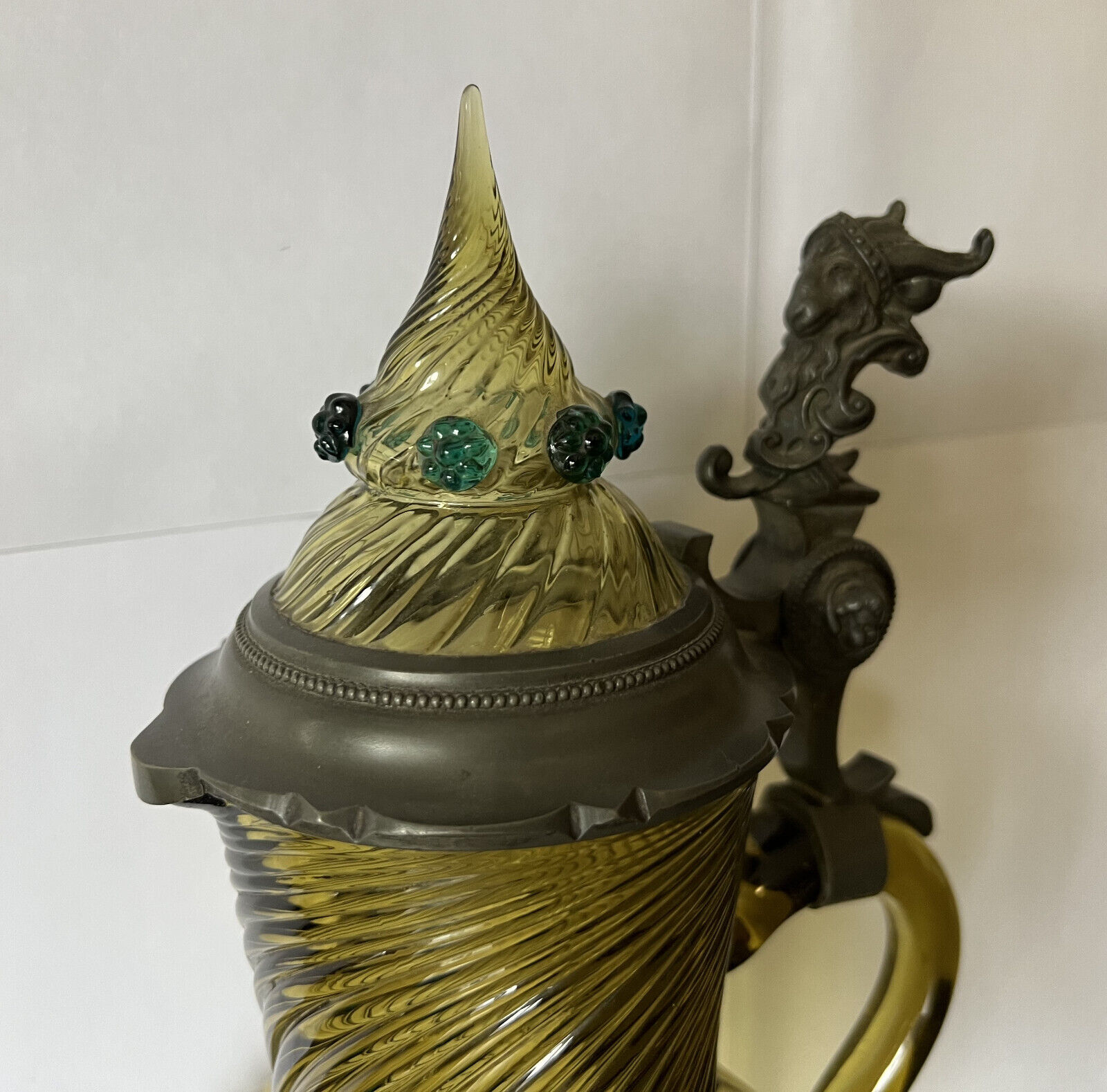 Napoleon III era Murano glass pourer circa 1880