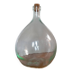 Dame-Jeanne, vintage carboy 6 liters transparent blown glass