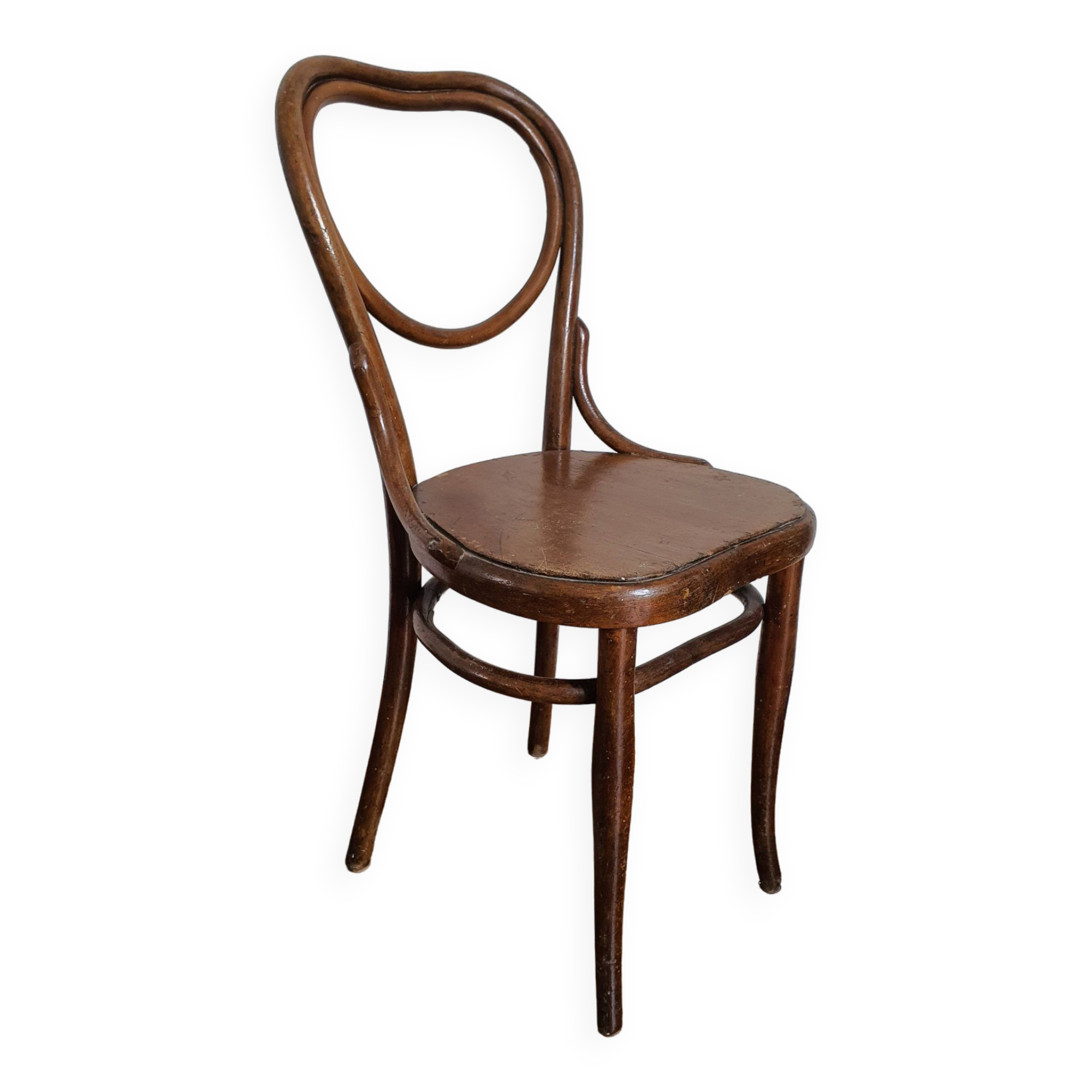 Genuine Thonet heart model n°28 chair, manufactured by Thonet, circa 1900