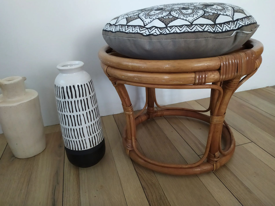 Rattan stool