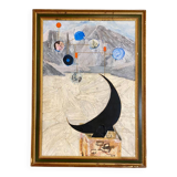 Modern sculpture table