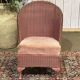 Chauffeuse anglaise de la maison LLOYD LOOM des années 1930