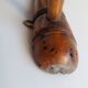 Wooden wall coat rack 4 hooks