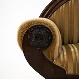 Antique sofa on lion's paws