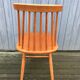 Chaises vintage scandinaves en hêtre blond