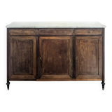 Louis XVI period mahogany sideboard, late 19th century