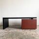 Bureau C.e.o. cube conçu par Lella & Massimo Vignelli pour Poltrona Frau, italie années 1990