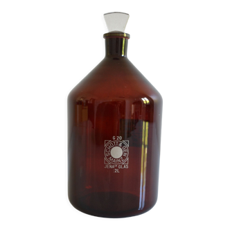 Bouteille vintage de laboratoire 2 litres