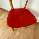 Red vintage chair