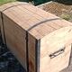 Old wooden trunk/trunk