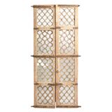 Jali - Antique Indian openwork wooden door no.6