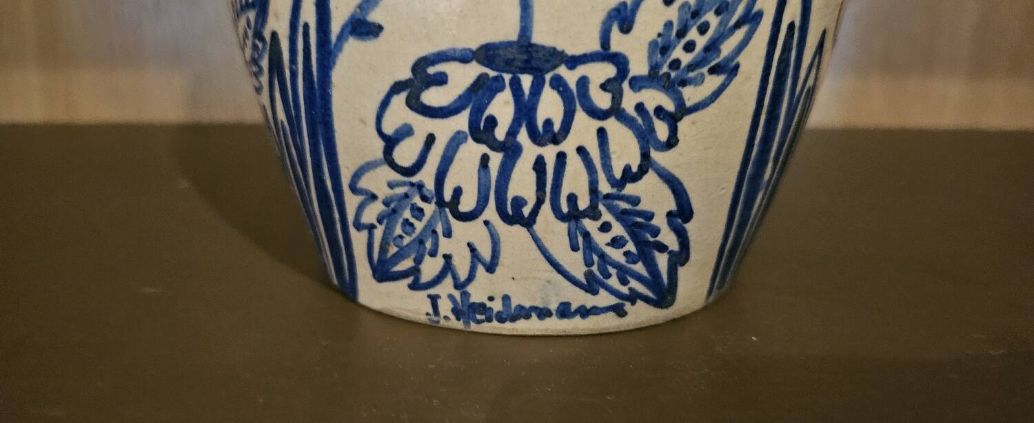 Vase in Vallauris ceramic