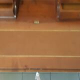 Sloping secretary, Louis XVI style donkey back desk, very good 20th century copy