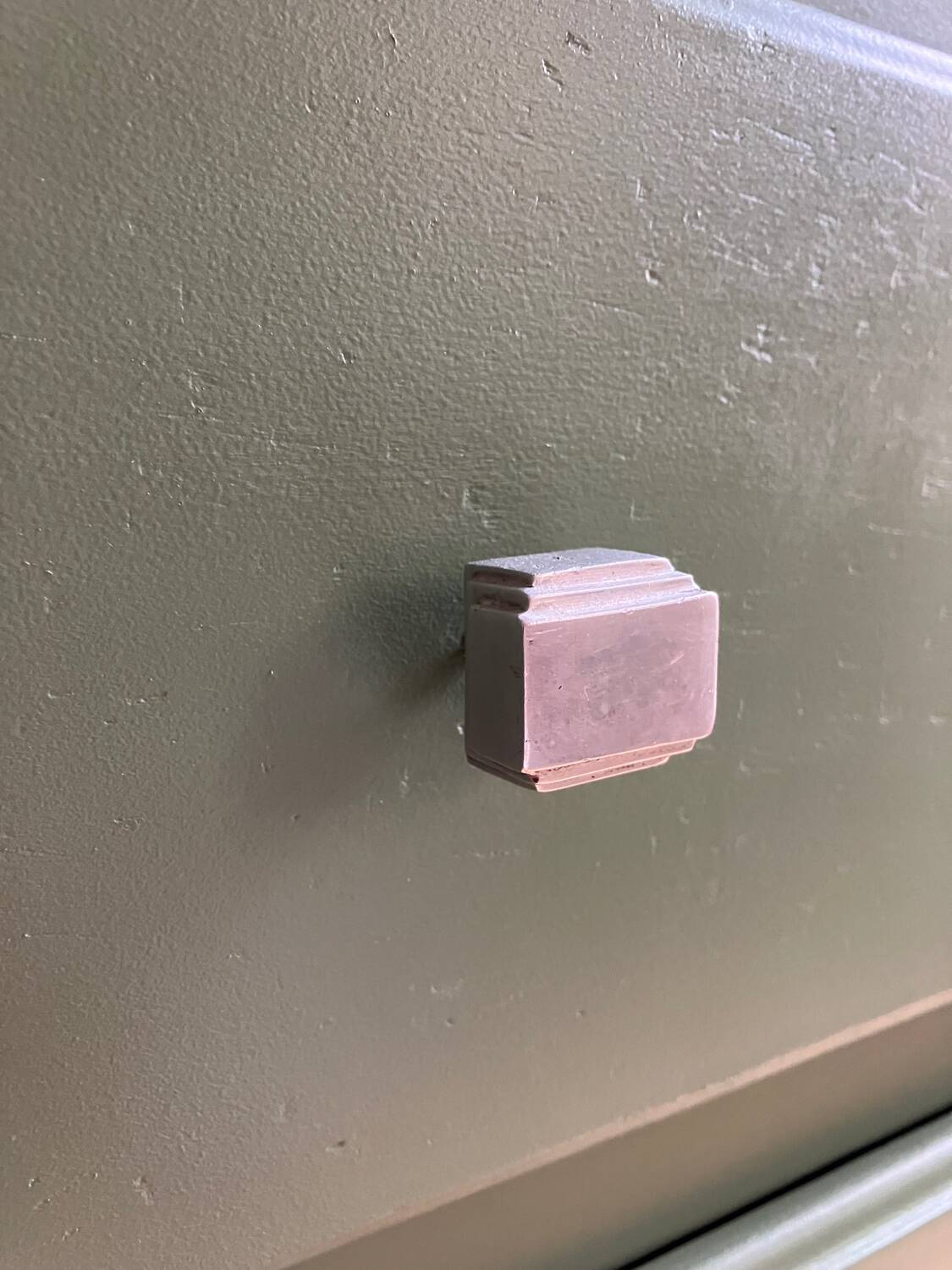 Asymmetrical art deco wardrobe