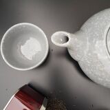 Gray tea set