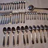 Alfemide christofle 49-piece cutlery set