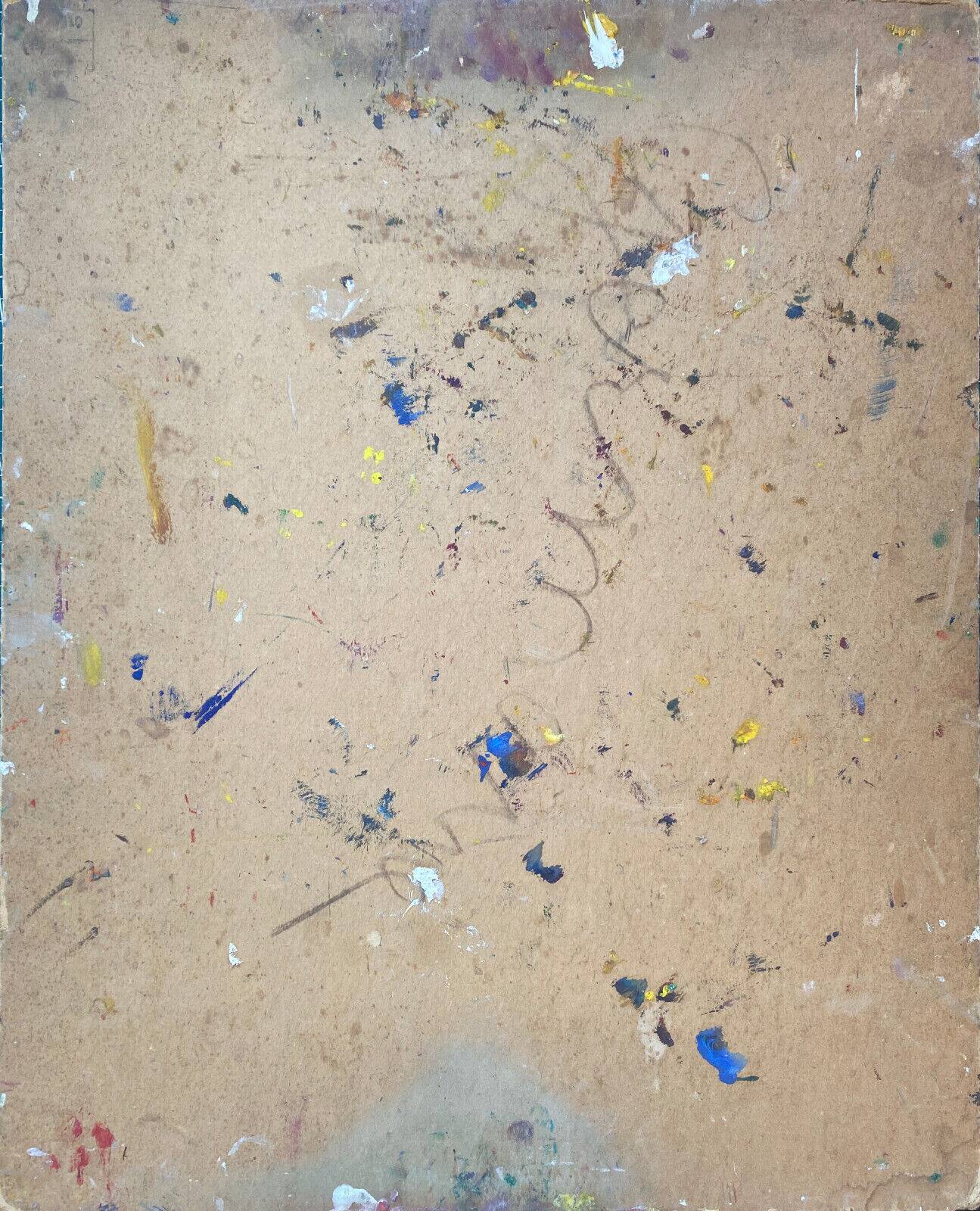 Hsp painting "bouquet of flowers in vase" germaine claudot (1903-1996) workshop