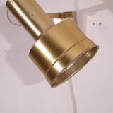 Scandinavian vintage brass wall light