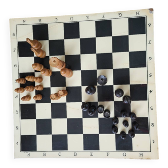 Jeu d échec en bois complet