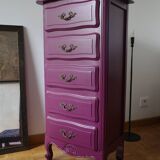 Vintage chest of drawers Seasonal Plum