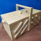 Sewing box worker wood seamstress