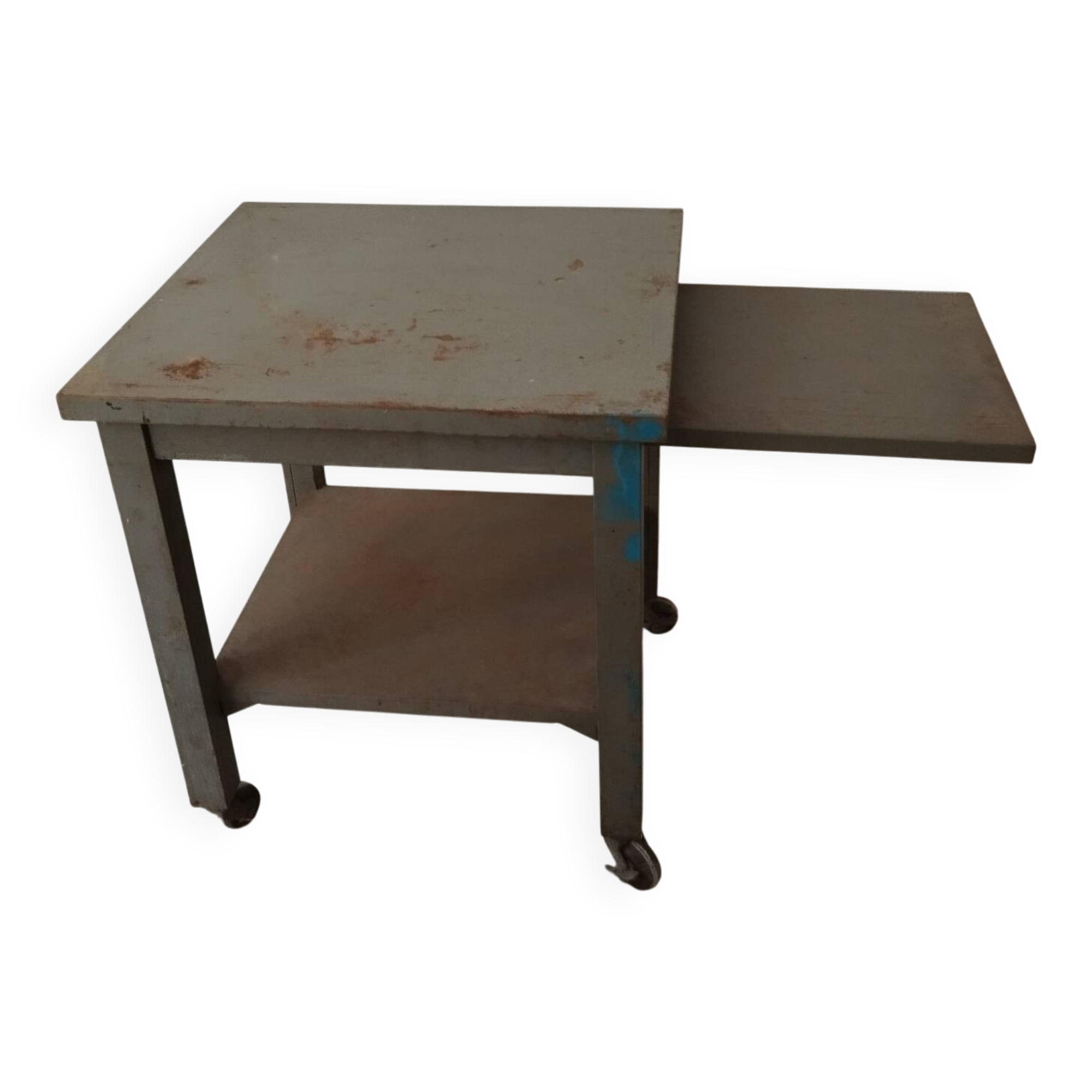 Remington Rand Kardex Industrial Desk Side Table