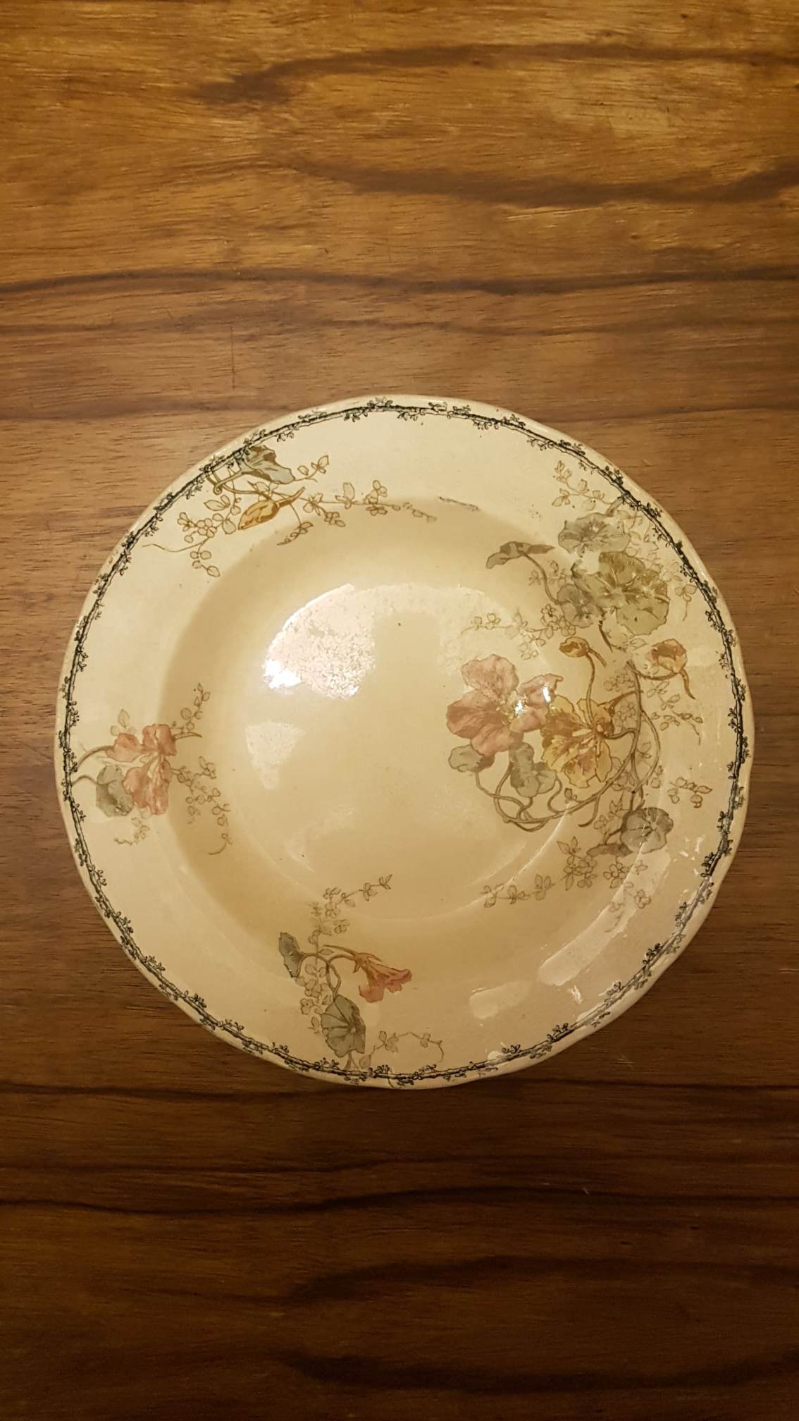 Iron Earth plate HB&C Choisy le Roi