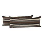 Set of 2 vintage kilim cushion covers 46x114 cm