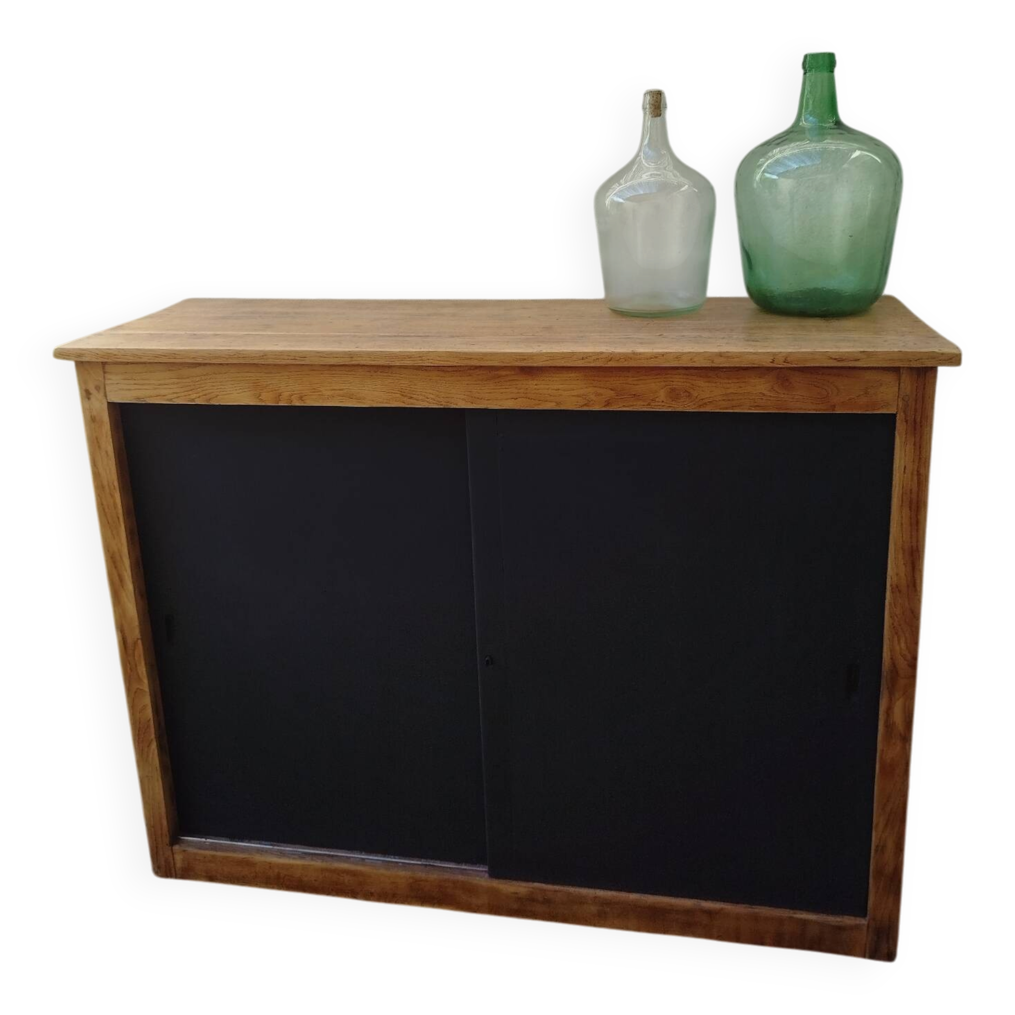Old buffet with sliding doors