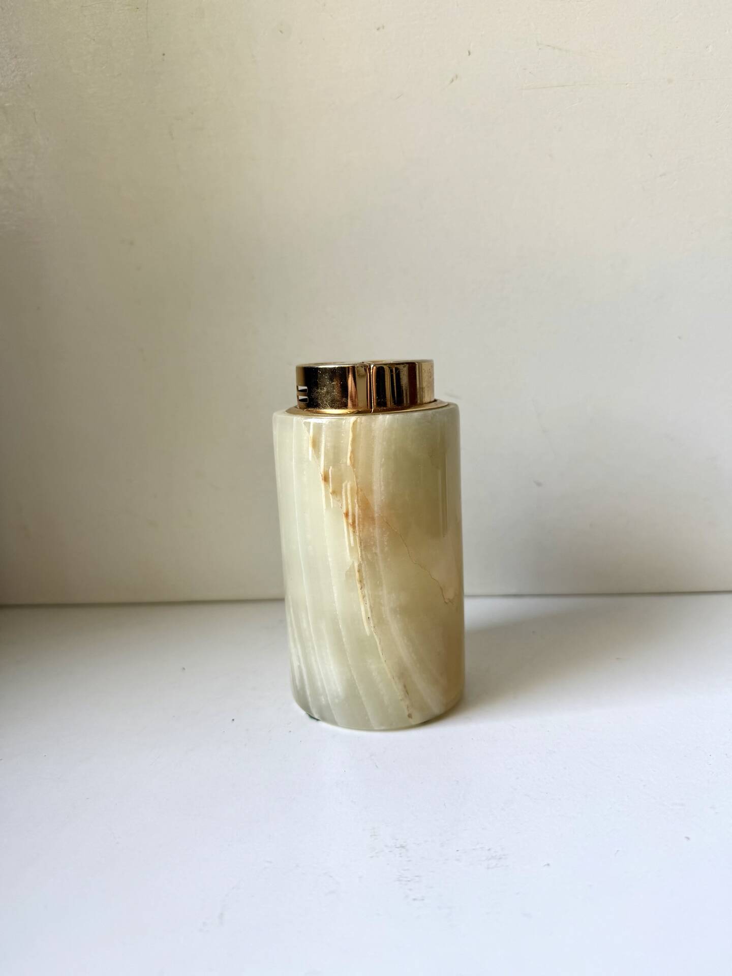 Briquet de table en marbre onyx vintage SAROME Japon